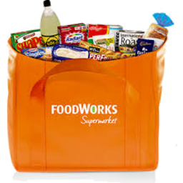 Photo of Foodworks Orange Bag 