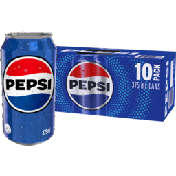 Photo of Pepsi Cola Cans 10x375ml