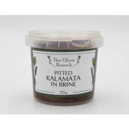 Photo of THE OLIVE BRANCH Kalamata Pitted In Brine 335g