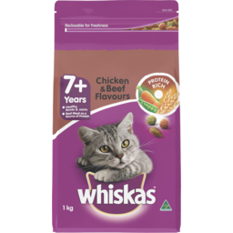 Photo of Whiskas 7+ Years Chicken & Beef Flavour