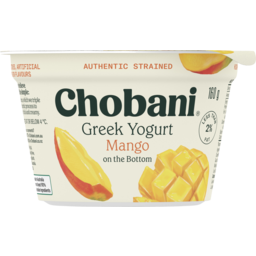 Photo of Chobani Mango Greek Yogurt 160g