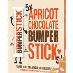 Photo of Cookie Time Bumper Sticks Apricot 5 Pack