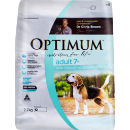 Photo of Optimum Dry Dog Food With Chicken, Vegetables & Rice 2.7kg