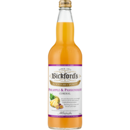 Photo of Bickfords pineapple and passionfruit Cordial 750ml