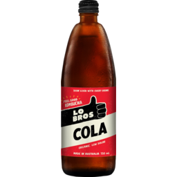 Photo of Lo Bros Organic Kombucha Cola Sparkling Live Cultured Drink 750ml