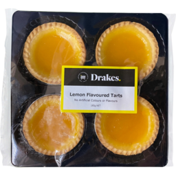 Photo of Drakes Lemon Flavoured Tarts 4 Pack