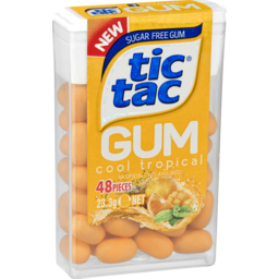 Photo of Tic Tac Gum Cool Tropical 48 Pack