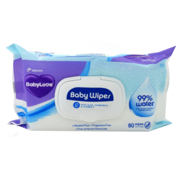 Photo of Babylove Wipes Baby Water 80s