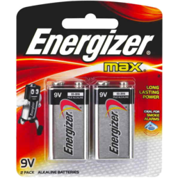 Photo of Energizer Max 9v 2pk