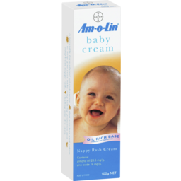 Photo of Amolin Baby Cream Nappy Rash Cream 100gm