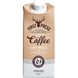 Photo of First Press Iced Coffee Oat Milk 350ml