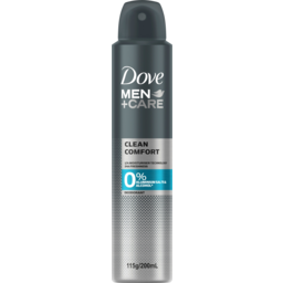 Photo of Dove Men + Care Clean Comfort 0% Aluminium Salts & Alcohol Deodorant 200ml
