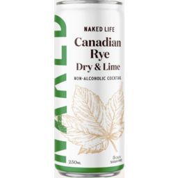 Photo of Naked Life Canadian Dry And Lime Non Alcoholic 250ml