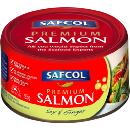 Photo of Safcol Premium Salmon Soy & Ginger 95g