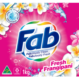 Photo of Fab Fresh Frangipani Front & Top Loader Laundry Powder