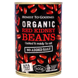 Photo of Honest To Goodness Organic Red Kidney Beans