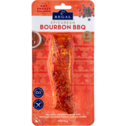 Photo of Regal Epicurean Hot Smoked Salmon BBQ Bourbon 125g