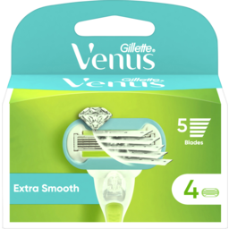 Photo of Gillette Venus Extra Smooth 4 Refill Blades 