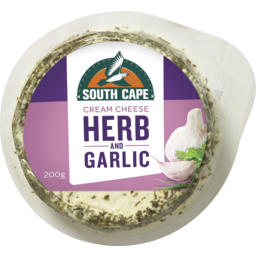 Photo of South Cape Herb & Garlic Flavoured Cream Cheese