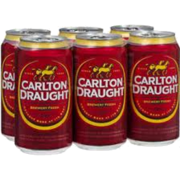 Photo of Carlton Draught 6 Pack Cans