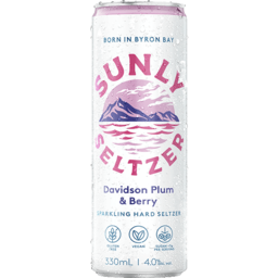 Photo of Sunly Plum & Berry Seltzer Can