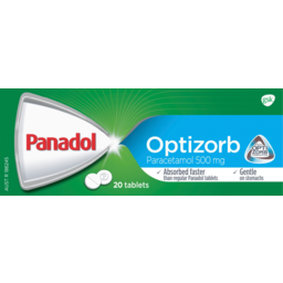 Photo of Panadol Optizorb Paracetamol Tablets 20 Pack