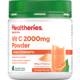 Photo of Healtheries High Strength Vit C 2000mg Powder 250g