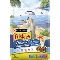 Photo of Purina Friskies Seafood Sensations Dry Cat Food 1kg
