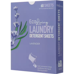 Photo of Ecoliving Laundry Strips Lavender 60 Pack