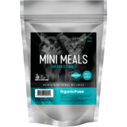 Photo of Organic Paws Frozen Mini Meals - Chicken and Turkey (5 X 100gm)