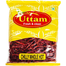 Photo of Uttam Chilli Whole Hot 200g