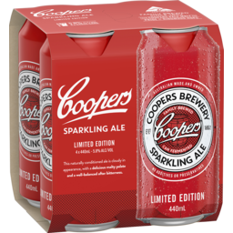 Photo of Coopers Sparkling Ale 4x440c