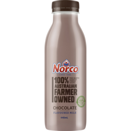 Photo of Norco Farmer Owned Chocolate Flavoured Milk 440ml