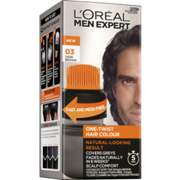 Photo of L'oréal Paris Men Expert One-Twist Hair Colour 03 Dark Brown 120g