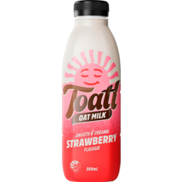 Photo of Toatl Smooth & Creamy Strawberry Flavoured Oat Milk 500ml