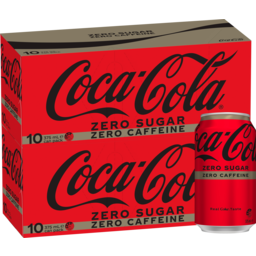 Photo of Coca-Cola Zero Sugar Caffeine Free Soft Drink Multipack Cans 20 X 375 Ml