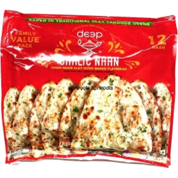 Photo of Deep Naan - Garlic 12pcs