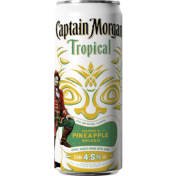 Photo of Captain Morgan Tropical Mango & Pineapple Can 330ml