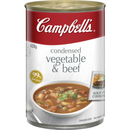 Photo of Campbell's Condensed Soup Vegetable & Beef 420gm