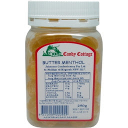 Photo of Candy Cottage Butter Menthol 250gm