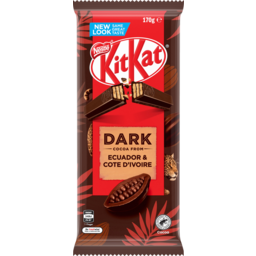 Photo of Nestle Kit Kat Dark Chocolate Block 170g