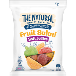 Photo of The Natural Confectionery Co. Soft Jellies Fruit Salad Lollies