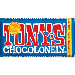 Photo of Tony's Chocolonely Dark 70% Chocolate