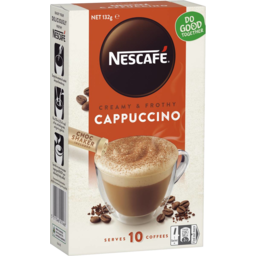 Photo of Nescafe Instant Coffee Sachets Cappuccino 10pk