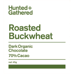 Photo of Hunted + Gathered Roasted Buckwheat Chocolate