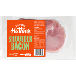 Photo of Hutton's Shoulder Bacon 550g