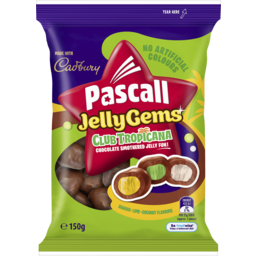 Photo of Pascall Jelly Gems Tropical 150gm