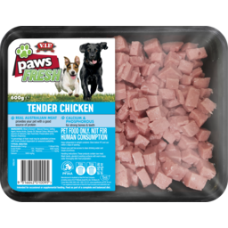 Photo of V.I.P. Petfoods Paws Fresh Tender Chicken Chilled Adult Dog Food 600g 600g