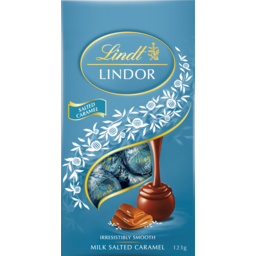 Photo of Lindt Lindor Salted Caramel Chocolate Sharing Bag