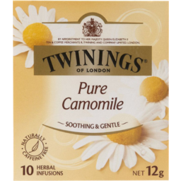Photo of Twinings Pure Camomile Herbal Infusions Tea Bags 10 Pack 12g